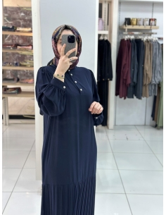 Levidor Plise Elbise 330183 laci 2