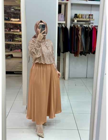 Levidor Payetli Takım 100386 somon