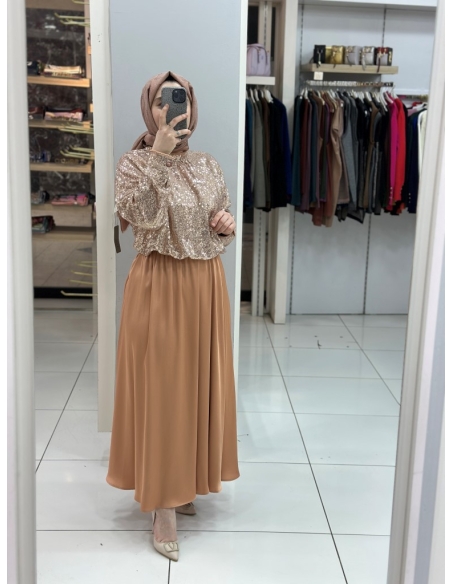 Levidor Payetli Takım 100386 somon