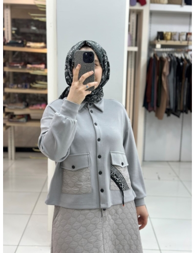 Levidor Kapitoneli Oysho Takım 100588 gri