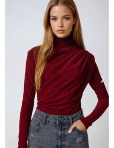 Sandy Büzgülü Badi 0571 bordo