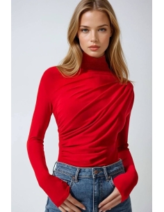 Sandy Büzgülü Badi 0571kırmızı