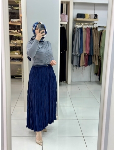 Kraş Etek Takım gri-laci