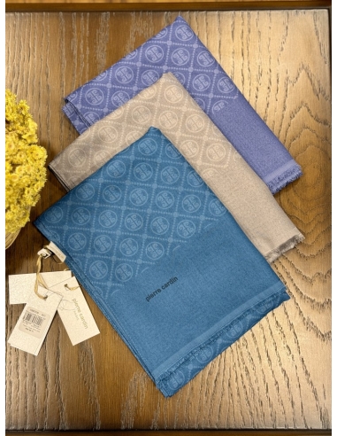 Pierre Cardin Elegance Monogram Şal