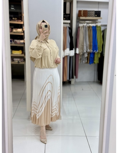 N Prive Plise Takım18031 BEJ