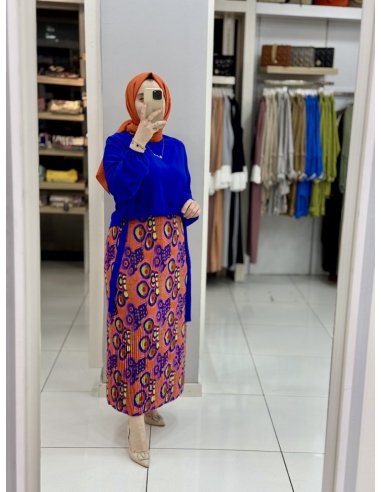 N Prive Plise Takım 18036 TURUNCU