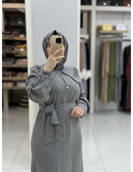 Levidor İpek Cupra Kap GRİ 540093