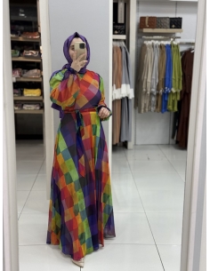 Levidor Kampanyalı Elbise renkli