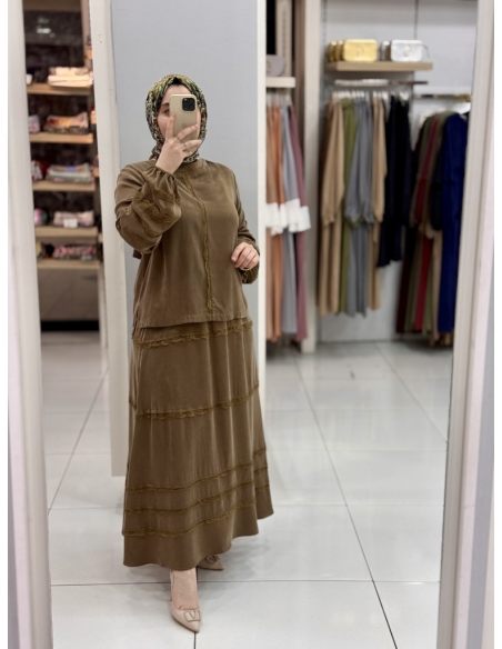 Levidor Fistolu İpek Cupra Takım 131029 TOPRAK