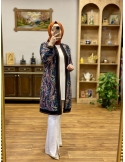 Levidor 2li Kimono Takım 260031 mor