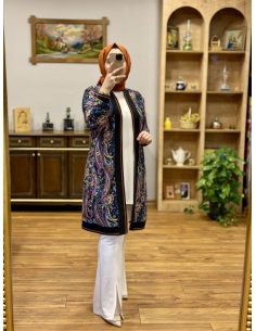 Levidor 2li Kimono Takım 260031 mor