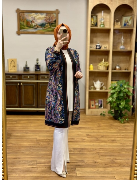 Levidor 2li Kimono Takım 260031 mor