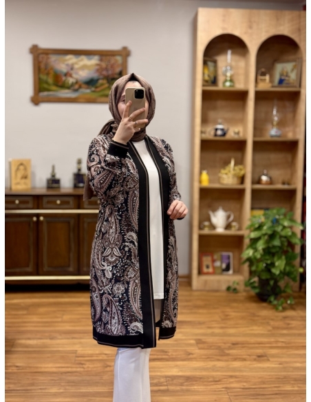 Levidor 2li Kimono Takım 260031 kahve