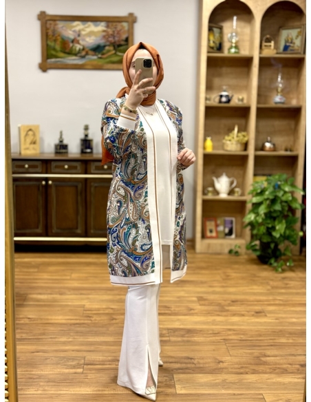 Levidor 2li Kimono Takım 260031 taba
