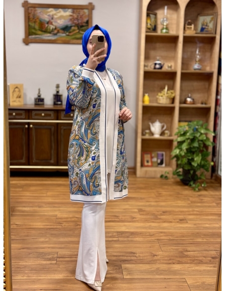 Levidor 2li Kimono Takım 260031 mavi