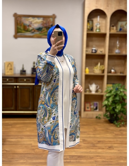 Levidor 2li Kimono Takım 260031 mavi