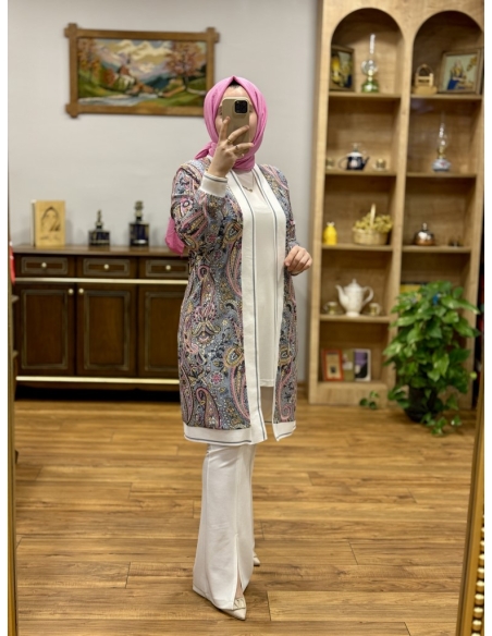 Levidor 2li Kimono Takım 260031 PEMBE