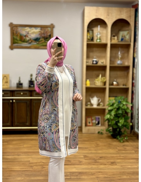 Levidor 2li Kimono Takım 260031 PEMBE