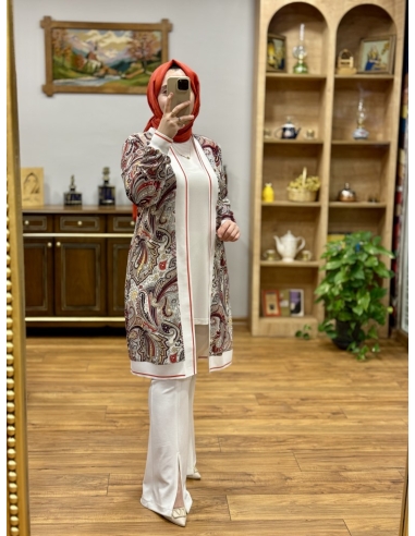 Levidor 2li Kimono Takım 260031 BORDO