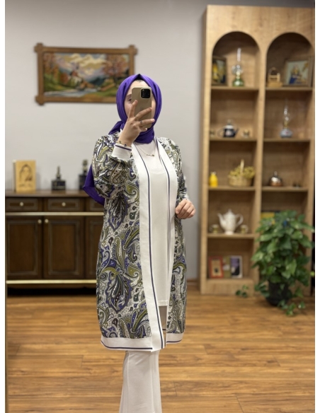 Levidor 2li Kimono Takım 260031 MOR