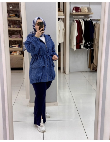 N PRİVE F14267 DOĞAL KUMAŞ TRENÇ