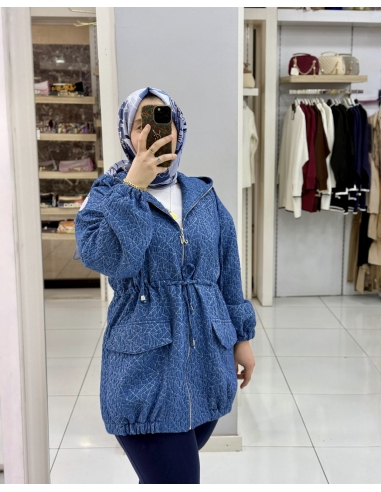 N PRİVE F14267 DOĞAL KUMAŞ TRENÇ