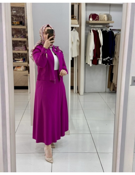 N PRİVE TAKIM F14262 FUŞYA