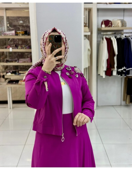 N PRİVE TAKIM F14262 FUŞYA