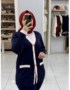 N PRİVE F17045 DÜĞMELİ TRİKO HIRKA