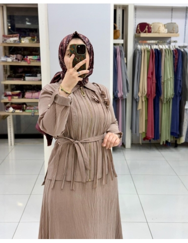 LEVİDOR ÖNÜ DİLİM DET TAKIM 131032 KAHVE