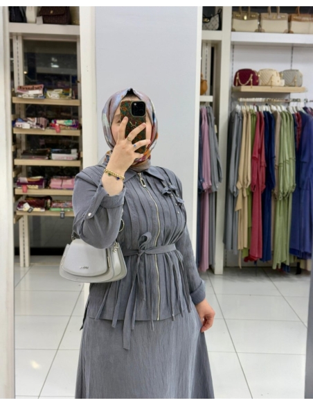 LEVİDOR ÖNÜ DİLİM DET TAKIM 131032 GRİ