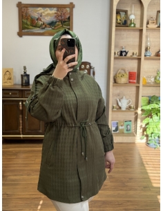 KAYRA TRENÇ KA-A24-13048 HAKİ