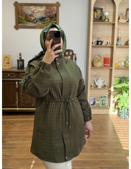 KAYRA TRENÇ KA-A24-13048 HAKİ