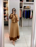 Levidor Nubuk Detaylı Takım 100666 camel