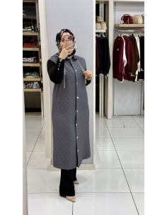 Levidor Kapitone Yelek 710028 GRİ