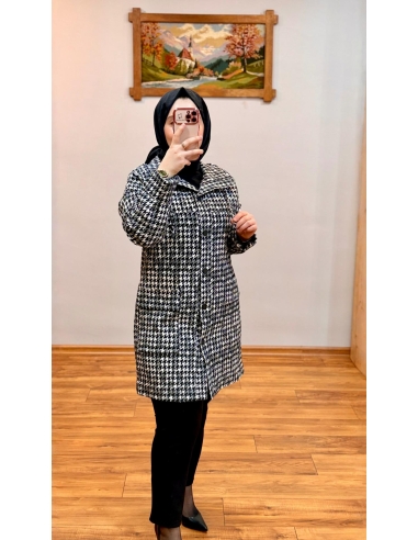 N PRİVE F19460 KAZAYAĞI GİYÇIK TRENÇ BEYAZ