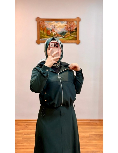 N PRİVE F14250 RİBANA DET TAKIM PETROL YEŞİL