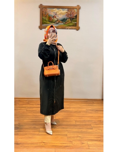 LEVİDOR TRENÇ SİYAH 530085