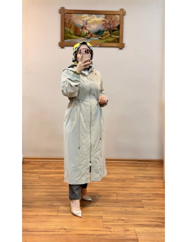 LEVİDOR TRENÇ GRİ 530085