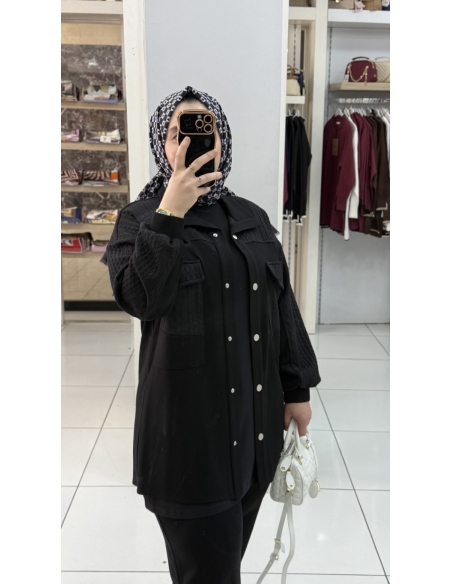 N PRİVE F19469 ÖRME TAKIM SİYAH