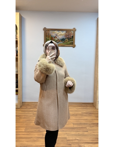 KAYRA KÜRKLÜ KAŞE KABAN 17026B CAMEL