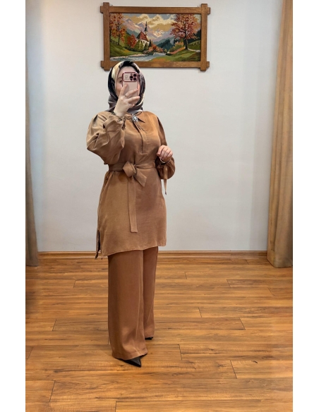 N PRİVE İPEK CUPRA TAKIM  F19317 TABA