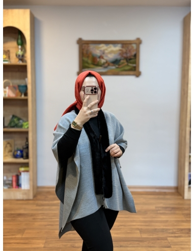 KÜRKLÜ PANÇO GRİ