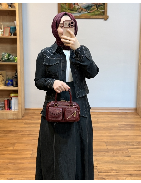 LEVİDOR İPEK CUPRA TAKIM SİYAH 100733 SİYAH