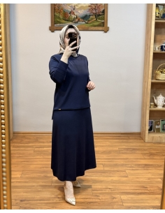 ALVİNA SOĞUK İPLİK TAKIM 45862 LACİVERT