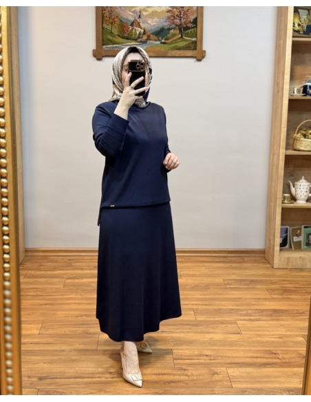 ALVİNA SOĞUK İPLİK TAKIM 45862 LACİVERT