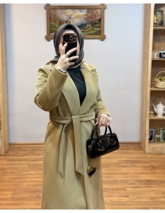 N PRİVE KAŞMİR KAŞE KABAN CAMEL 2