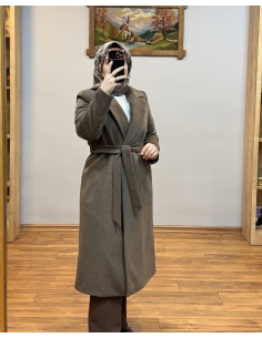 N PRİVE KAŞMİR KAŞE KABAN KAHVE