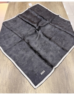 AKER BULUT DESEN KAMPANYALI İPEK EŞARP 7208403 SİYAH