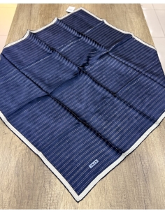 AKER BULUT DESEN KAMPANYALI İPEK EŞARP 7208405 LACİVERT